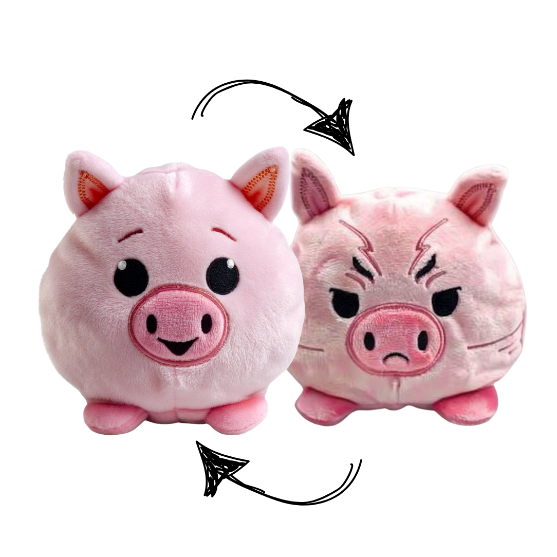 Stimmungs-Schwein Wende Plüschtier