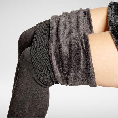 Thermo-Leggings mit Plüsch-Fütterung