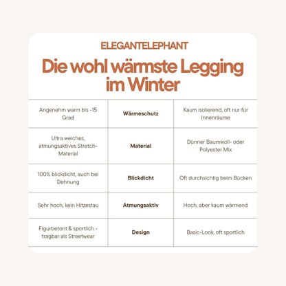 Flauschige Plüsch-Leggings Premium