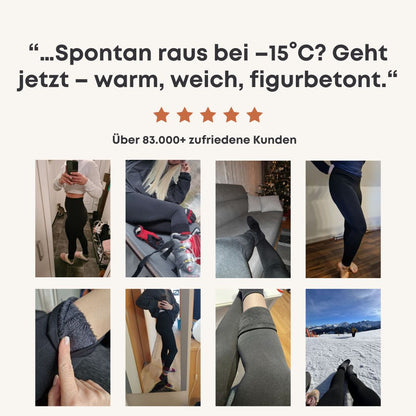 Flauschige Plüsch-Leggings Premium