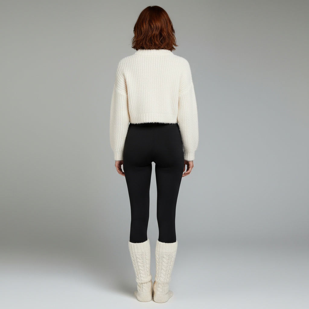 Flauschige Plüsch-Leggings Premium
