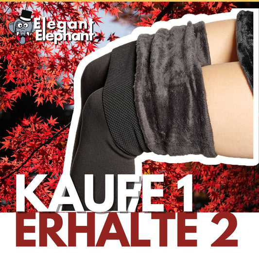 1+1 Gratis Deal – Flauschige Premium Plüsch-Leggings