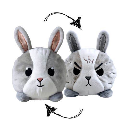 Stimmungs-Hase Wende Plüschtier