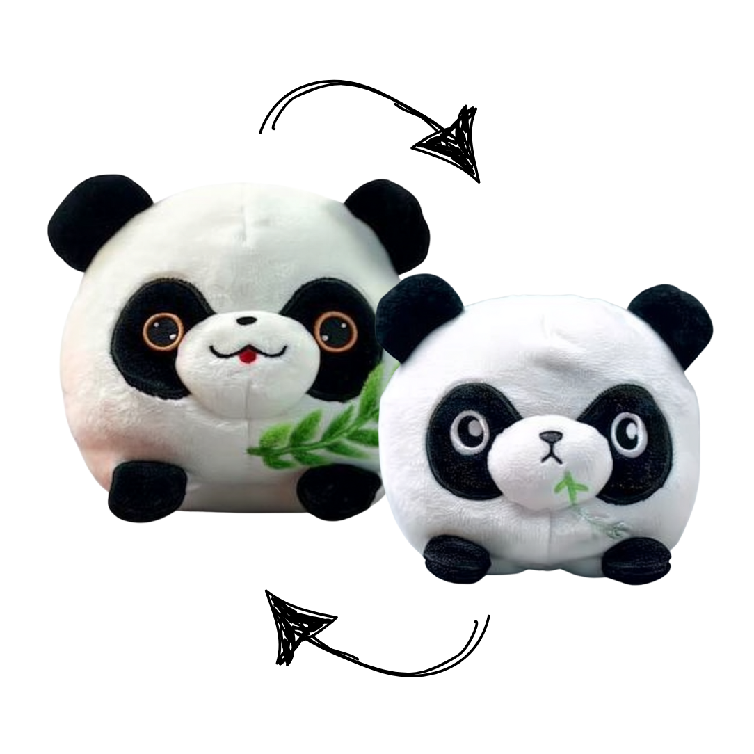 Stimmungs-Panda Wende Plüschtier
