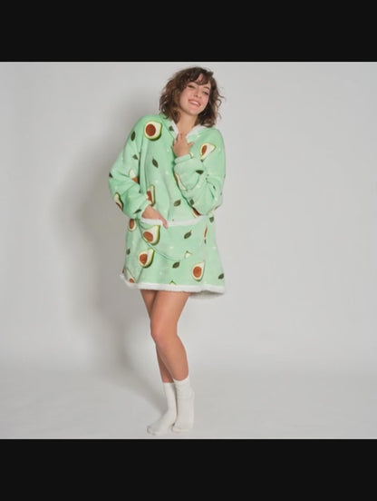 Decken-Hoodie - Avocado