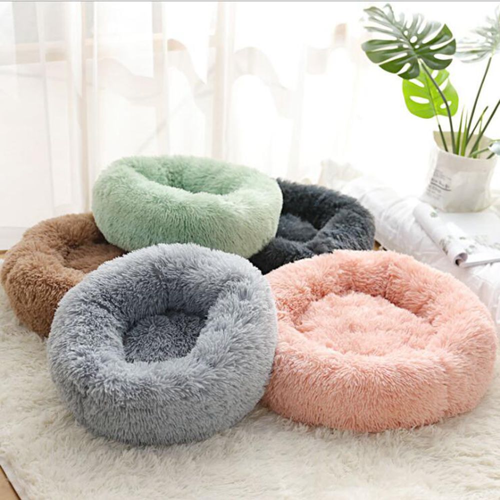Flauschiges Haustierbett